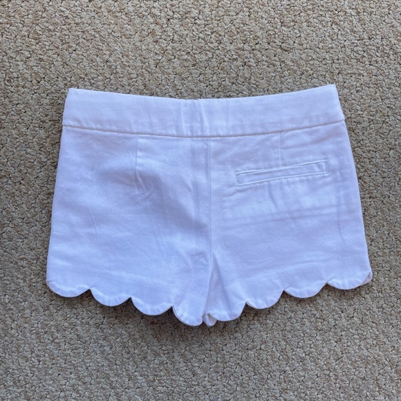 NWT GIRLS J. Crew Crewcuts Scalloped Edge Shorts Size 4 - Picture 4 of 5
